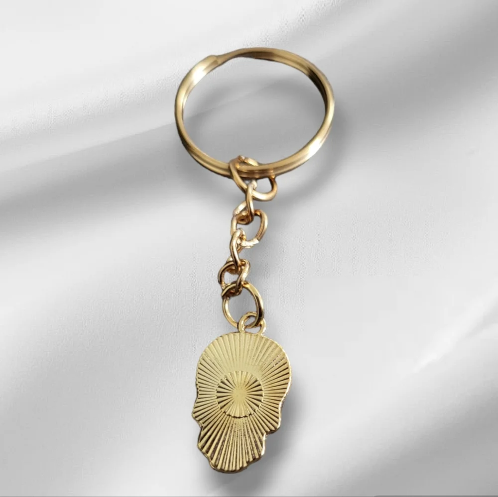 New sugar skull keychain